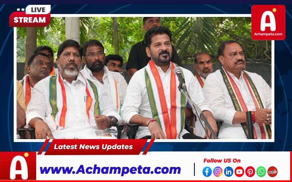 హైదరాబాద్ ముఖ్యమంత్రి రేవంత్ మీడియా తో చిట్ చాట్...