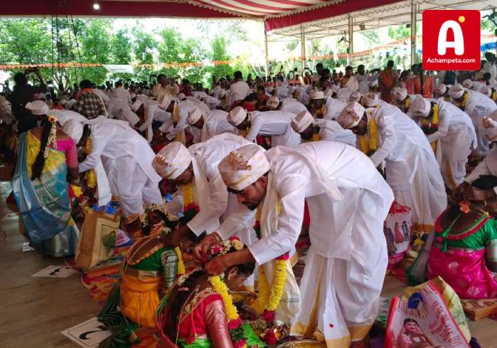 100 మందికి పైగా చెంచు జంటలకు సామూహిక వివాహాలు.. గవర్నర్, హైకోర్టు జడ్జ్ ఆశీస్సులు