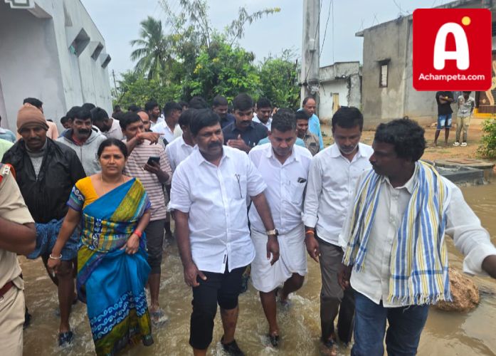 మొంథా తుఫాన్: చారకొండలో ఎమ్మెల్యే డాక్టర్ వంశీకృష్ణ పర్యటన