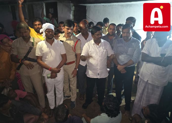 వరద బాధితులకు అండగా ఉంటాం: మర్లపాడు తండా ప్రజలకు ఎమ్మెల్యే వంశీకృష్ణ హామీ