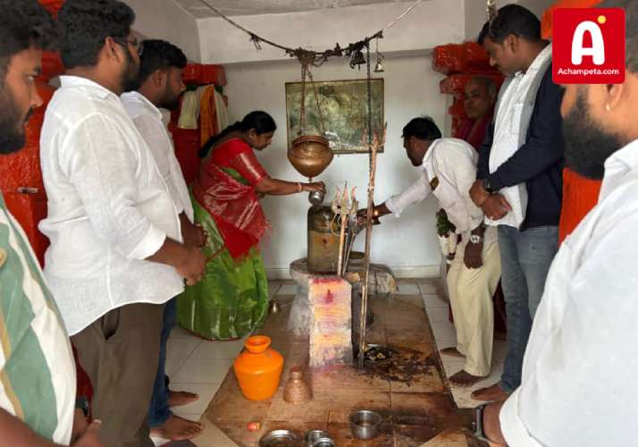 లింగమయ్య స్వామిని దర్శించుకున్న CBM ట్రస్ట్ చైర్పర్సన్ డా. అనురాధ...