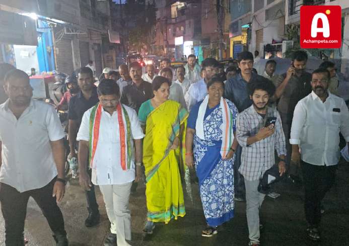 జూబ్లీహిల్స్ ఉపఎన్నిక ప్రచారం హోరాహోరీ: కాంగ్రెస్ అభ్యర్థి నవీన్ యాదవ్కు ఓటు వేయాలని మంత్ర