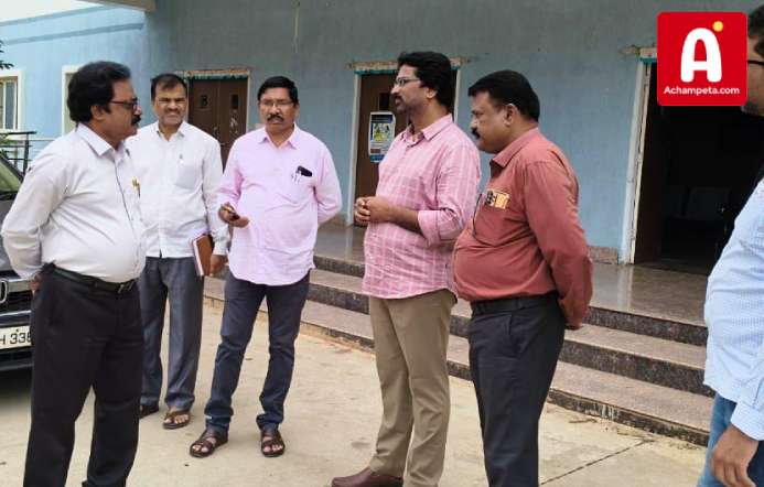 సదరం శిబిరాల నిర్వహణకు భవన స్థల పరిశీలన...