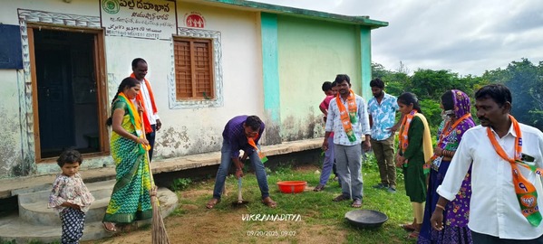 అచ్చంపేట మండలంలో స్వచ్ఛ భారత్ కార్యక్రమం