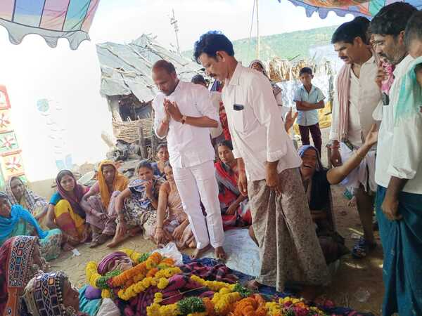 మజా ఎంపీపీ రామనాధం పరామర్శ...