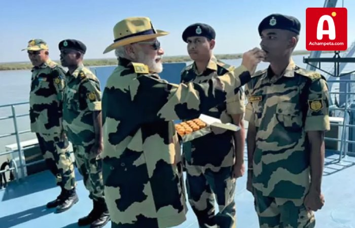 ప్రధానమంత్రి నరేంద్రమోదీ ఏటా దీపావళి వేడుకలను సరిహద్దుల్లో గస్తీ...